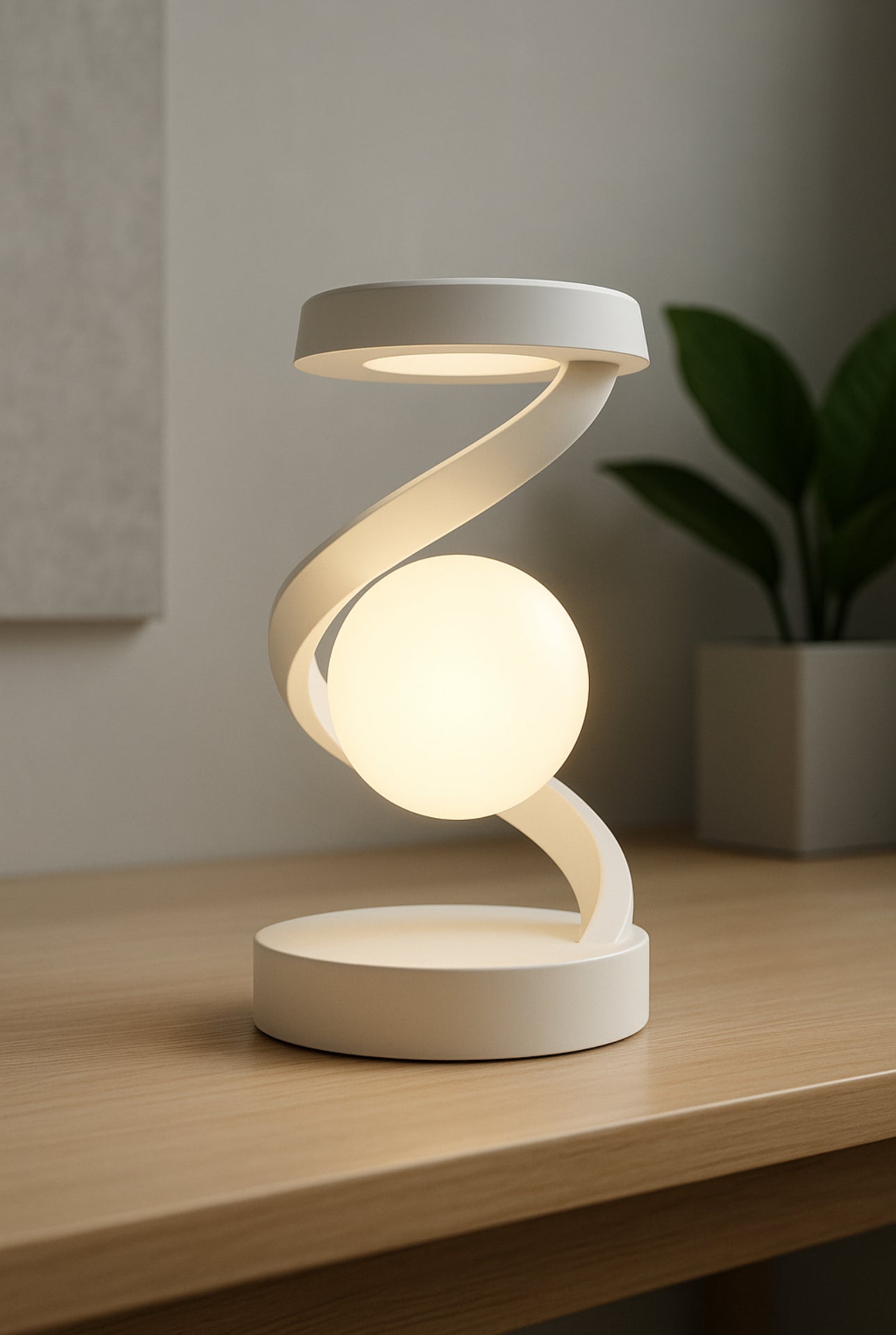 Solara Wireless Charging Infinity Orb Lamp