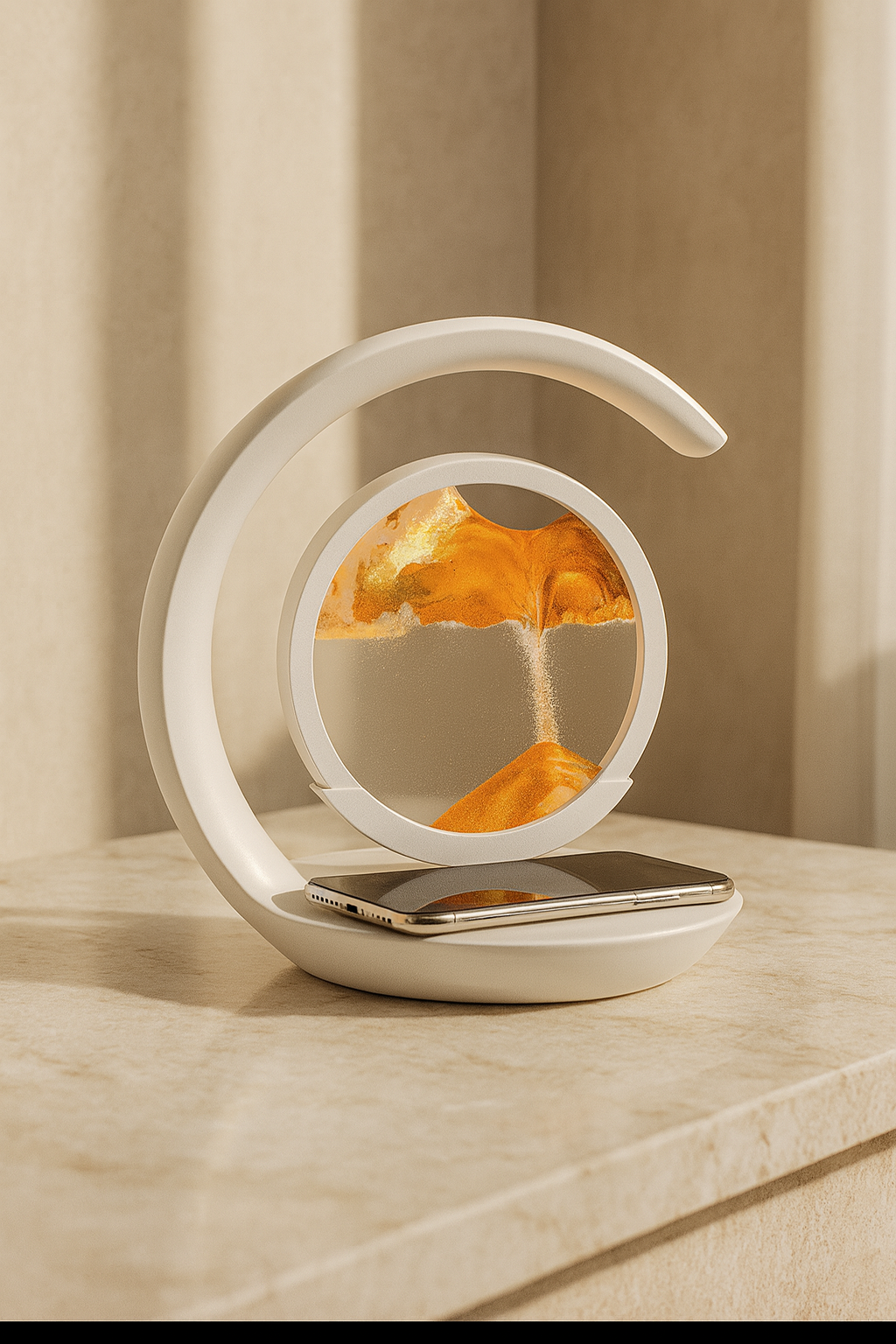 Solara Sandfall Wireless Charging Desk Lamp