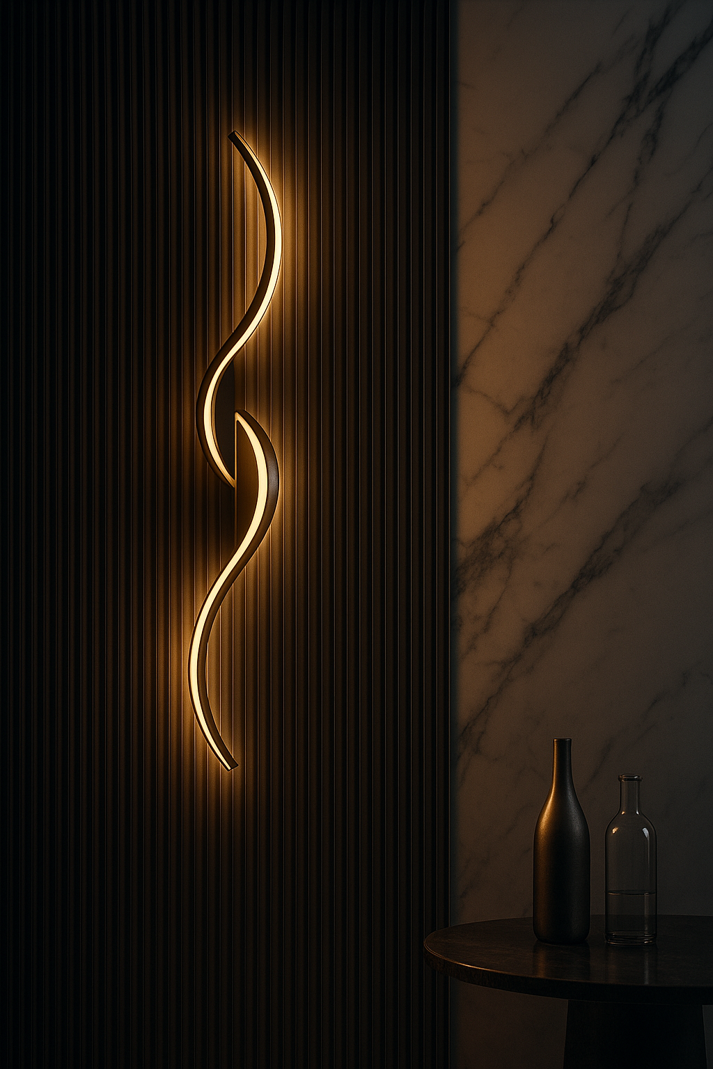 Minimalist Luxury LED Wall Light