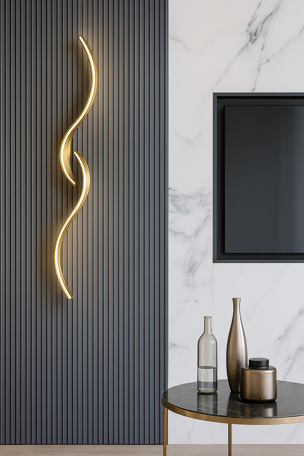 Minimalist Luxury LED Wall Light