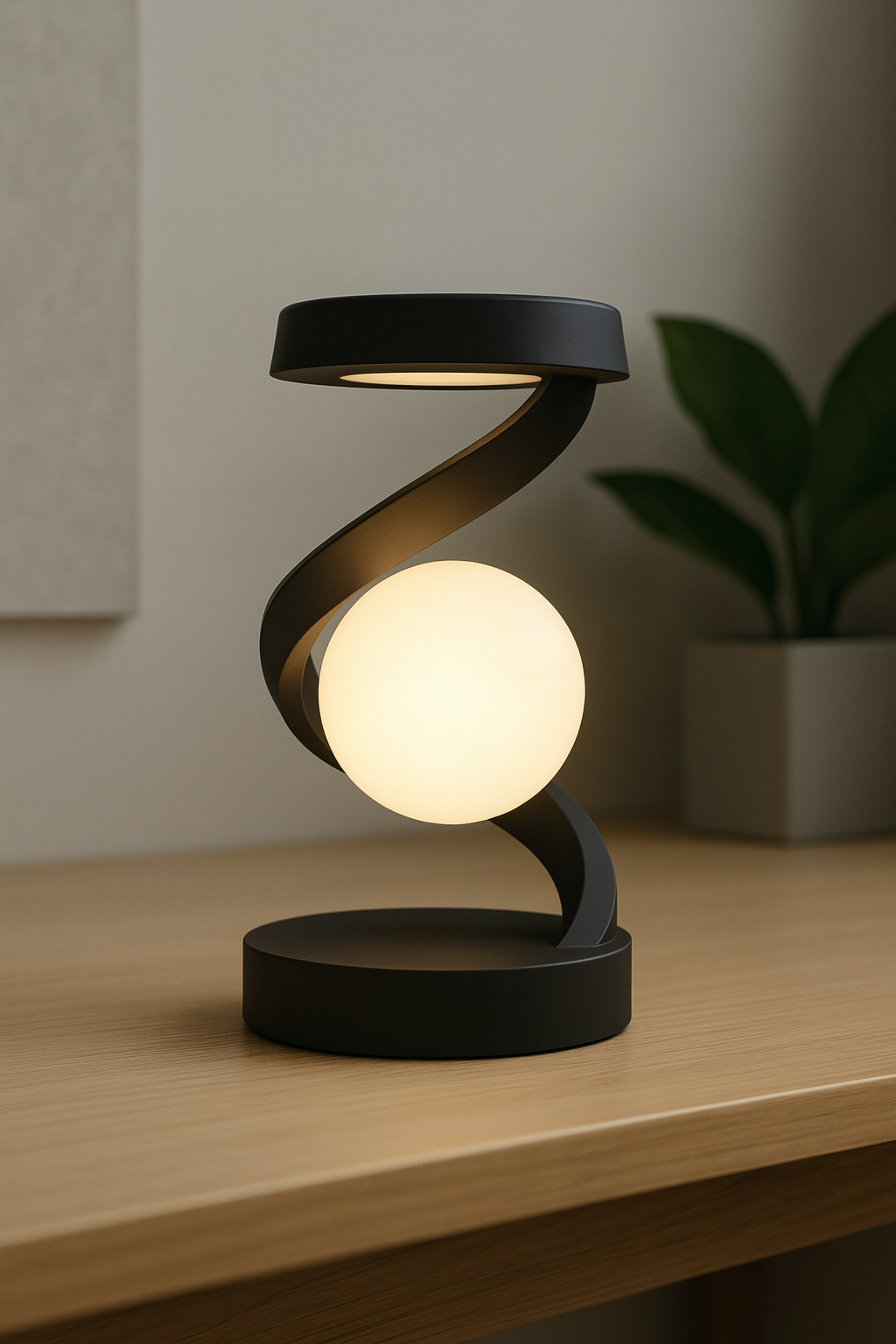 Solara Wireless Charging Infinity Orb Lamp