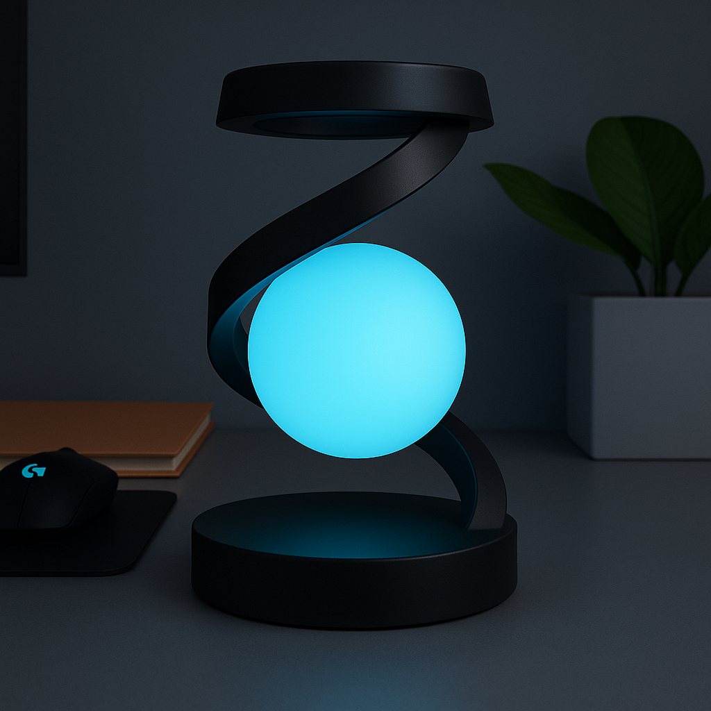 Solara Wireless Charging Infinity Orb Lamp