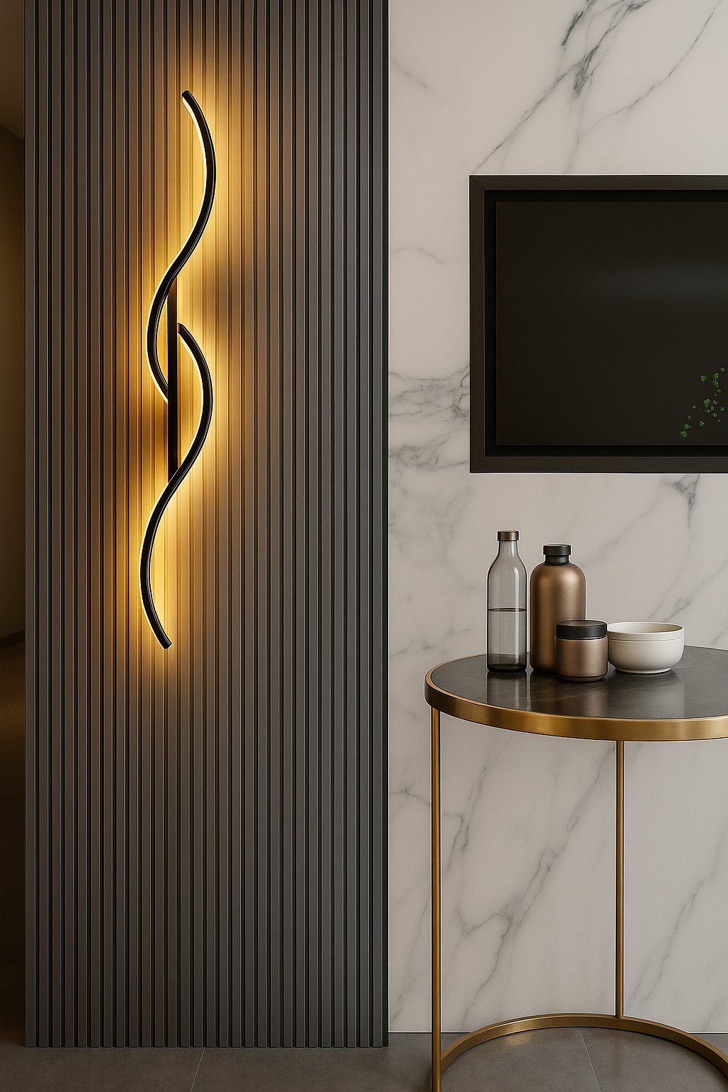 Minimalist Luxury LED Wall Light